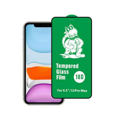 China Phone Screen Oleophobic Coating Glass Protector For iPhone With Turtle Design for sale