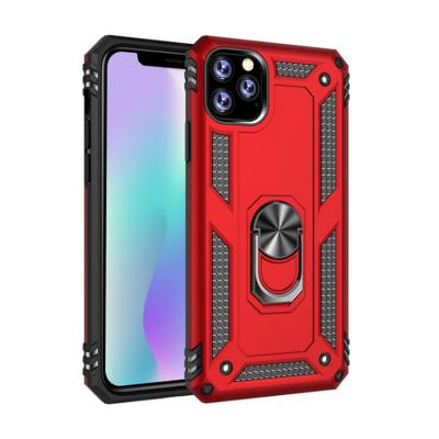 China Armor Hard TPU PC Phone Case Shockproof Cover for iPhone 11pro, Phone Shell with Stand Case 2 in 1 for iPhone 11 Pro Case for sale