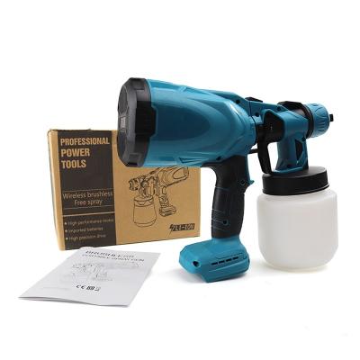 China High Spraying Effect China Design Wholesale Lithium Battery Spray Gun 800ml Non-Drip Paint Spray Gun for sale