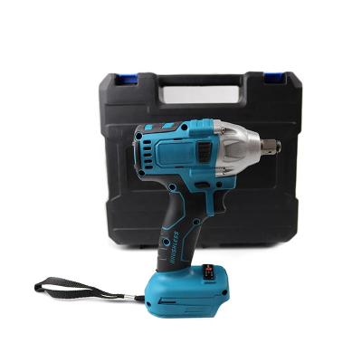 China Strong Strength Rechargeable Industry Power Tools High Torque Brushless Lithium Battery Electric Impact Wrench for sale