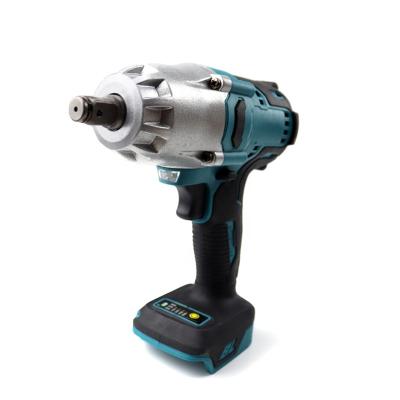 China Strong Strength Industrial Rechargeable Torque Electric Brushless Motor Cordless Impact Power Wrench for sale