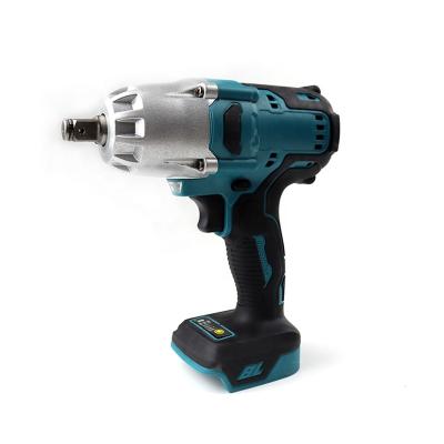 China Strong Strength Home Use Rechargeable Lithium-ion Cordless Electric Impact Wrench for sale