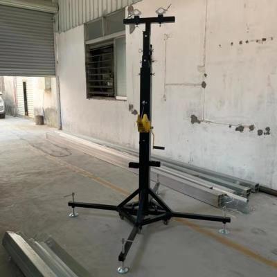 China 6061-T6/6082-T6 Aluminum 6 Meter Height Adjustable Crank Stand Adjustable Lifting Tower For Event Lighting Truss for sale