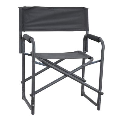 China Steel Frame Director Chair Round Tube Frame 600D Outdoor Folding Easy-Carry Polyester With Carry Carry Bag for sale