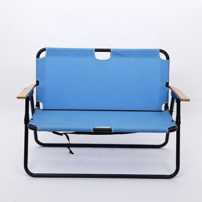 China Folding Camping Easy-carry Portable Bench For Two Person Outdoor Wholesale for sale