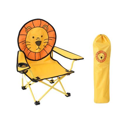 China Easy-Carry Foldable Backpack Kids Camping Camp Chairs With Safety for sale