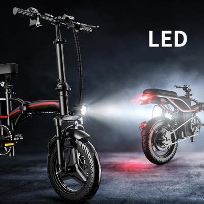 China New 2021 Electric Bicycle 48V 28ah 14 Inch Unisex E Bike Folds Electric Bicycle for sale