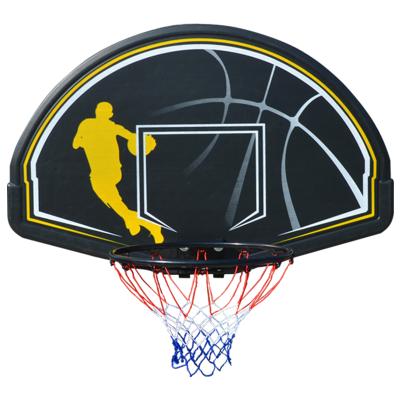 China W-1006B PE 2021 new product fashion train portable wall mounted basketball backboard for basketball game for sale