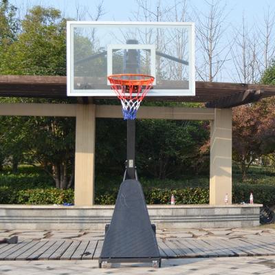 China A-1027UL Tempered Glass Factory Best Price Sporting Goods Outdoor Movable Basketball Goal Hoops For Sale for sale