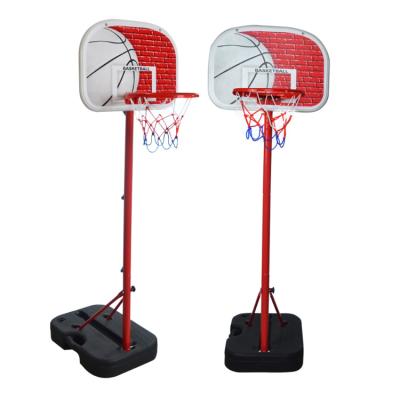 China PP K-1881GL Kids Indoor Sport Set Mini Basketball Hoop Stand Foldable Plastic Screw Jack Adjustment Moveable for sale