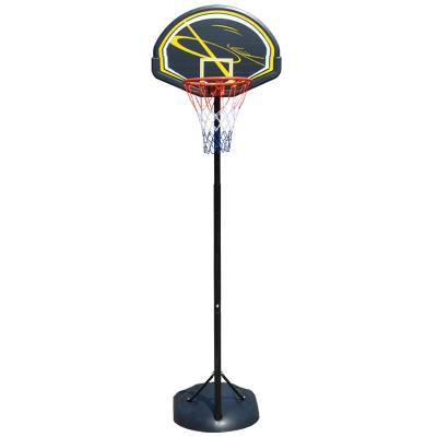 China K-1016L PE Children Shape Eco-friendly Indoor Screw Jack Adjustment Basketball Stand for sale