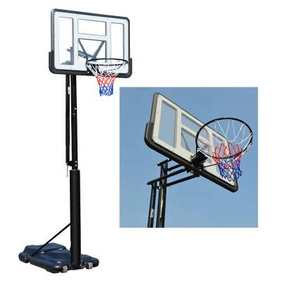 China A-1021L Durable Professional Basketball Hoop Basketball Stand And Basketball System for sale