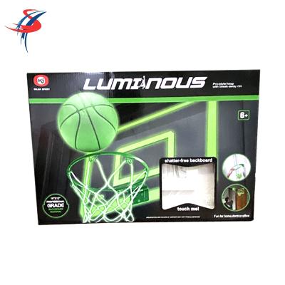 China Exhibition Teenagers Movable Basketball Backboard With Net Weight 13kg for sale