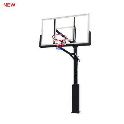 China Tempered Glass/PC A-1029I Training Equipment With1.80M Length Classic PC Backboard Adjustable Basketball Hoop for sale