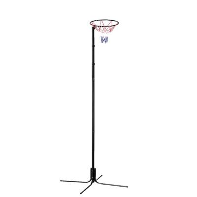 China N-102N 2.40m To 3.05m Easy Steel Rack Portable No Screw Jack Adjustment Netball Stand From for sale