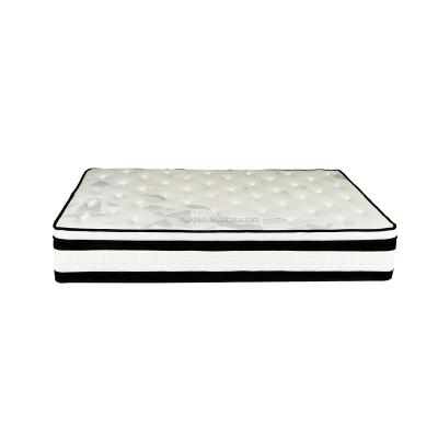 China Comfortable/Strength/Toughness Coil Spring Super Latex Design Memory Foam Pocket/Comfortable Pillow Top Mattress Box for sale