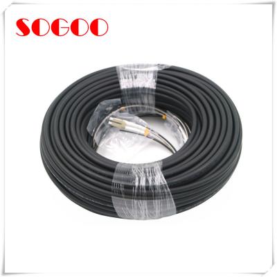 China Outdoor 5G Telecom CPRI Armored Fiber Optic CPRI Duplex Patch Cords for sale