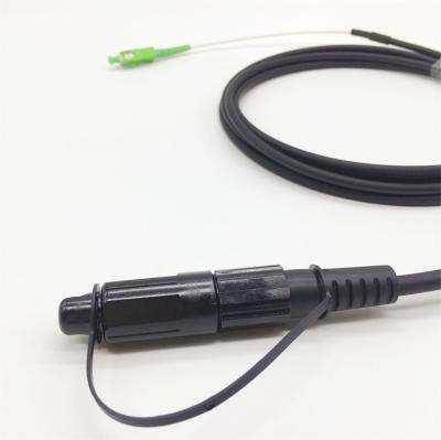 Chine Optitap imperméable à l'eau Optitap Mini SC Connecteur renforcé FTTA patch cord Compatible avec Corning 5mm à vendre