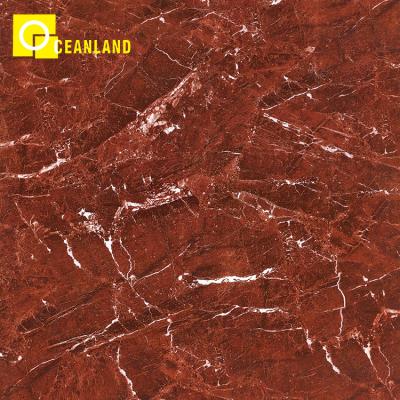 China Large Full Glazed Customized Modern Classic Brown Porcelain Slab Customized for sale