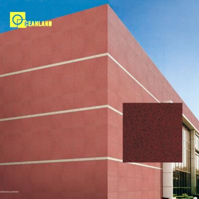 China Polished Gres Granule Building Polished Exterior Porcelain Wall Tiles for sale