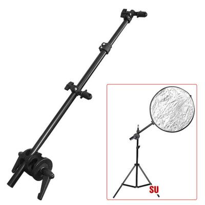 China Manufacturers of 66cm-170cm aluminum alloy produce to supply photographic equipment shrinkable arm reflector bracket for sale