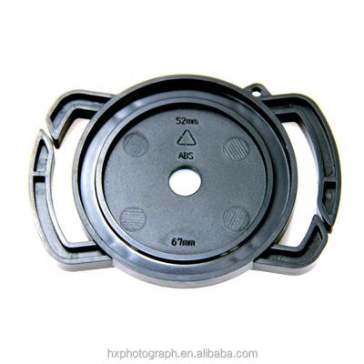 China Factory Price Anti-lost Plastic Anti-drop Cap 49MM-82MM Camera Buckle Lens Cover Holder for sale