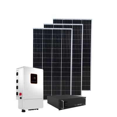 China Home Solar Panel System On Grid Kit 10kw 10000 Watt Solar Panel Kit Solar 30KW for sale