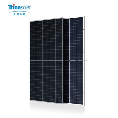 China Europe 210mmx210mm Trina 445Watt 500Watt 600Watt Solar Panel CE TUV PV Module Solar Panel Price for sale