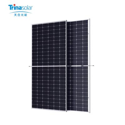 China Trina Brand Solar Panel 555w 550w 540w 545w 530w Best Solar Module Wholesale Price 210mmx210mm for sale