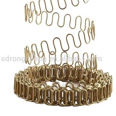 China 18 Gauge Zig Zag S Wavy Heavy Duty Upholstery Seat Springs For Sofa Couch for sale