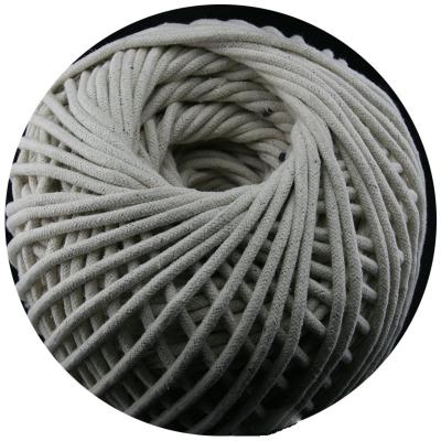 China Sofa Manufacturers Wholesale 3mm White Polyester Cotton Rope for sale