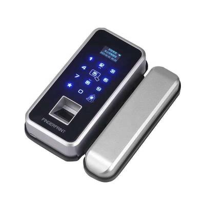 China ABS F-G05 Optical Fingerprint Sensor Smart Door Lock for Office Glass Door for sale