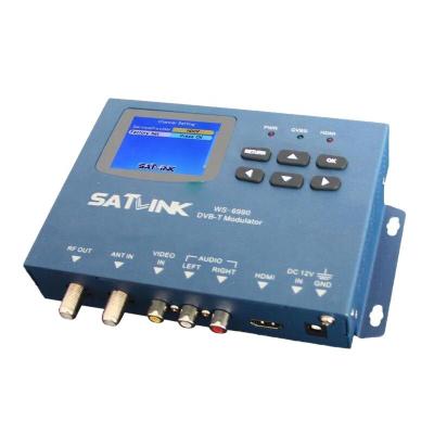 China Satlink HDMI RF Modulator Household Digital CATV Modulator WS-6990 for sale