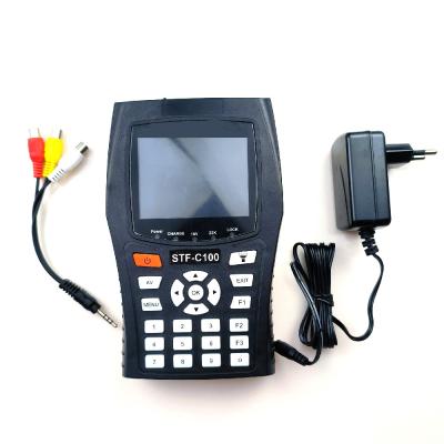 China TV Receiver Digital Satellite Finder Meter 4K DVB-S2+CCTV+8MP AHD CVI TVI for sale