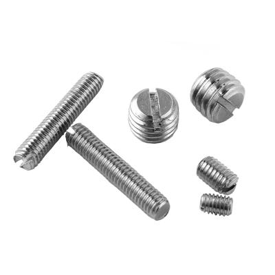 China M2 flat DIN551 slotted set screw for ISO4766 machine for sale