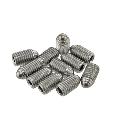 China Flat Ballpoint Pen Bearing Hex Socket Head Stainless Steel Set Screw for sale