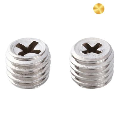 China China supplier flat cross spline phillips no worm head set screws M5 M6 M8 for sale