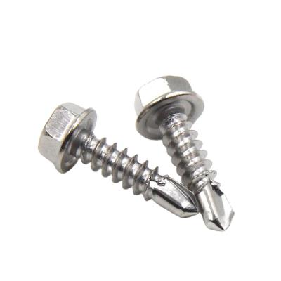 China Pan Stainless Steel SS410 SS304 SS316 Hex Head Roofing Screw, Self Drilling Screw, Self Tapping Hex Head Roofing Screw for sale