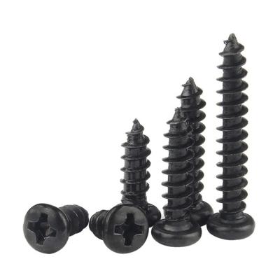 China General Industry Phillips Wood Screw In Boxes Pan Head Carbon Steel Self Tapping Screw For Wood for sale