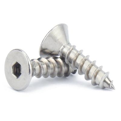 China Industry China Supplier General Stainless Steel Hexagon Socket Head Self Drilling Screws Hex Socket Cap Head Self Tapping Wood Screws for sale