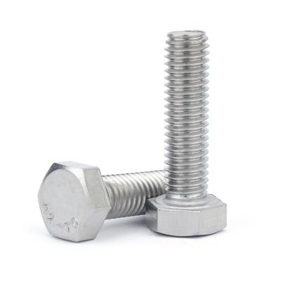 China DIN933 Electrical Equipment Hex Head Steel Bolt,Stainless Steel Hex Bolt And Nut To Kill Bolt Pernos y Cases for sale