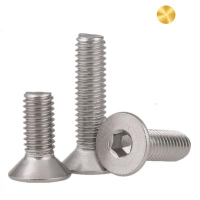 China HEX 2021 7991 Top Quality Din Hex Socket Countersunk Flat Head Screws for sale