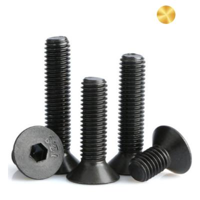 China China Supplier HEX Grade Carbon Steel Hexagon Socket Flat Head DIN 7991 Flat Head Cap Screw Bolt 12.9 for sale