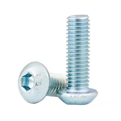 China Manufacturer Customized Hex Bule Pan Head Socket Screw Galvanized OEM Pan Fastener for sale