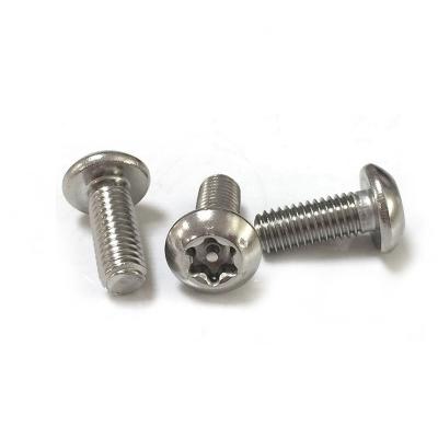 China Pan Stainless Steel Round Head Torx Pan Head Screws Drive Screw With Pin for sale