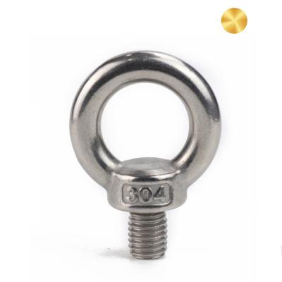 China Electric equipment M8 M10 M12 304 stainless steel thread shank fisheye eye GB798 screw anchor bolt (bolt with hole) for sale