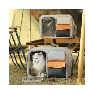 China Breathable Pet Stored Purrini Instock Cat Custom Logo Airline Carrier Dog Outdoor Portable Travel Bag Accessories Wholesale for sale