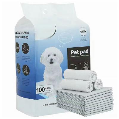 China Proof Waterproof Stocked Mats Pet Urine Leakage Pad Puppy Diaper Toilet Pee Dog Absorbent Disposable Potty Pad Purrini ODM Pet Training Pad for sale