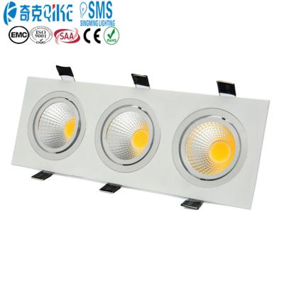 China Well Aluminum Alloy Cooling Technology 21W/36W/60W/75W/108W Led Grill Panel Light for sale