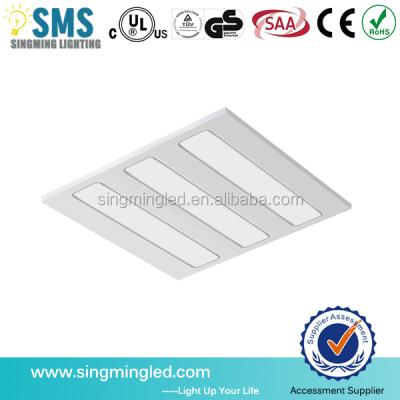 China 30w Aluminum 600*600 Led Grille Light / Suspend Led Ceiling Fixture LED Grid Lamp for sale